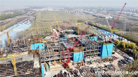 河南：黄河国家博物馆全速建设中